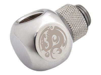 Bitspower BP-TR-C - Vätskekylsystem T-rotary förlängare - silverblank