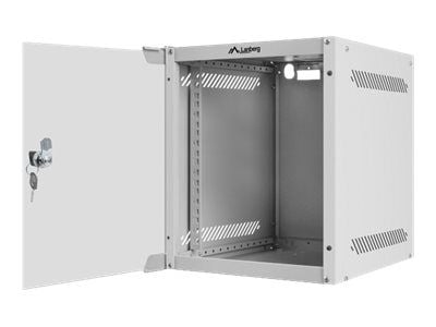 Lanberg - Rack skap - veggmonterbar - grå, RAL 7035 - 6U - 10"