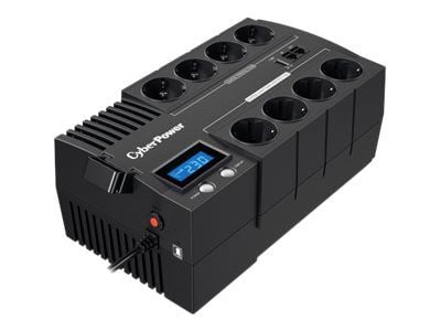 CyberPower BRICs II BR700ELCD - UPS - AC 230 V - 420 watt - 700 VA - 7 Ah - USB - utgangskontakter: 8