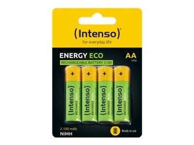 Intenso Energy Eco - Batteri 4 x AA-type - NiMH - (ladbare) - 2100 mAh