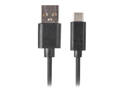 Lanberg - USB-kabel - USB (hann) til USB-C (hann) - USB 2.0 - 3 m - svart