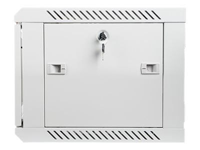 Lanberg - Rack skap - veggmonterbar - grå, RAL 7035 - 6U - 19"