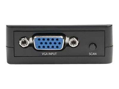 Startech 1080p VGA to RCA and S-Video Converter - USB Powered - Video adapter - VGA / S-Video / sammensatt video - HD-15 (VGA) hunn til 4-pins mini...