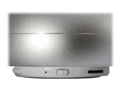 Conceptronic BEATTIE 01S - Høyttaler - for bærbar bruk - trådløs - Bluetooth - 3 watt - sølv