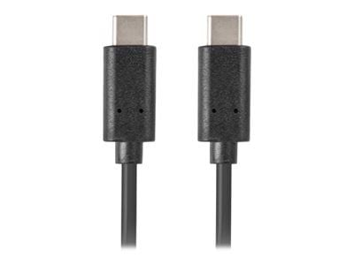 Lanberg - USB-kabel - USB-C (hann) til USB-C (hann) - USB 3.1 Gen1 - 1.8 m - svart