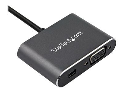 StarTech.com CDP2MDPVGA, USB Type-C, 1, VGA (D-Sub) -lähtö, 3840 x 2160 pikseliä