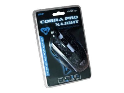 Media-Tech COBRA PRO X-LIGHT MT1117 - Mus - optisk - 3 knappar - kabelansluten - USB