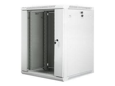 Lanberg - Rack skåp - väggmontering - grå, RAL 7035 - 15U - 19"