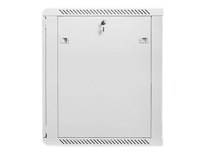 Lanberg - Rack skap - veggmonterbar - grå, RAL 7035 - 15U - 19"