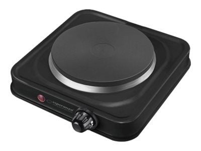 Esperanza ST. HELENS - Elektrisk kokeplate - 1 kW - svart