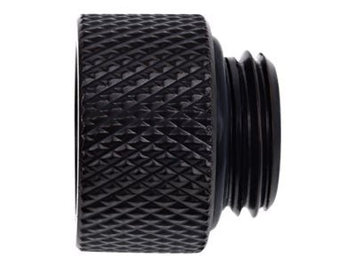 Alphacool Eiszapfen Connector Series Extension - Armatur for væskekjølesystem - mørkesvart