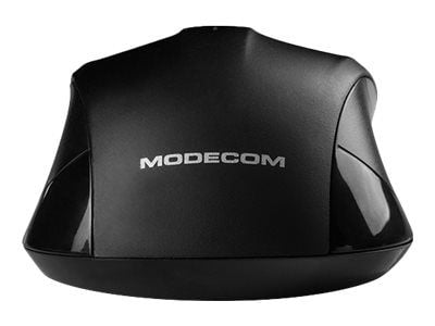ModeCom MC-WM9.1 - Mus - ergonomisk - optisk - 4 knapper - trådløs - 2.4 GHz - USB trådløs mottaker - svart