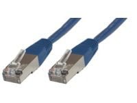 MicroConnect - Nettverkskabel - RJ-45 (hann) til RJ-45 (hann) - 2 m - FTP - CAT 5e - blå
