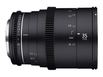 Samyang - Objektiv - 35mm - T1.5 VDSLR MK2 - Sony E-fatning