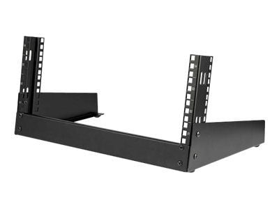 StarTech.com 4U 19" Desktop Open Frame Rack, 2 Post Free-Standing Network Rack Switch Depth for Patch Panel/Data/AV/IT/Communication/Studio/Compute...