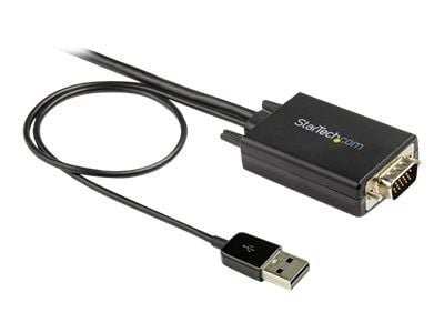 Startech 2m VGA to HDMI Converter Cable with USB Audio Support & Power, Analog to Digital Video Adapter Cable to connect a VGA PC to HDMI Display, ...