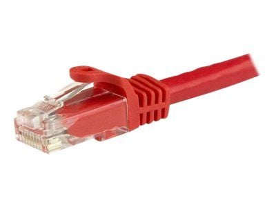 Startech 1.5m CAT6 Ethernet Cable, 10 Gigabit Snagless RJ45 650MHz 100W PoE Patch Cord, CAT 6 10GbE UTP Network Cable w/Strain Relief, Red, Wiring ...