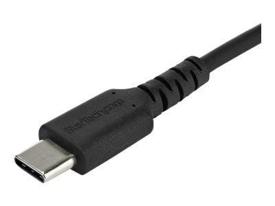StarTech.com 1m USB C -latauskaapeli, kestävä nopea lataus ja synkronointi USB 2.0 Type C - USB C - kannettavan tietokoneen latausjohto, TPE-takki ...