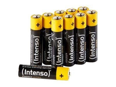 Intenso Energy Ultra Bonus Pack - Batteri 10 x AAA / LR03 - Alkalisk - 1250 mAh