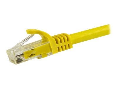 Startech 1.5m CAT6 Ethernet Cable, 10 Gigabit Snagless RJ45 650MHz 100W PoE Patch Cord, CAT 6 10GbE UTP Network Cable w/Strain Relief, Yellow, Wiri...