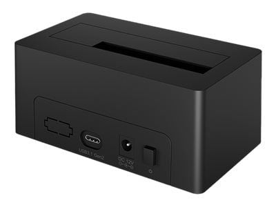RaidSonic ICY BOX IB-1121-C31 - Lagringskontroller - 2,5" / 3,5" delt - SATA 6Gb/s - USB-C - antrasitt (svart)