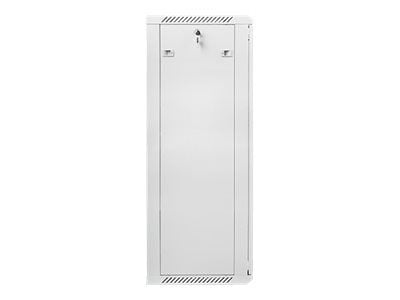 Lanberg - Rack skap - veggmonterbar - grå, RAL 7035 - 27U - 19"
