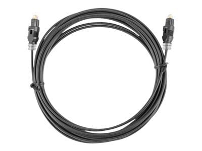 Lanberg - Digitaalinen lydkabel (optisk) - TOSLINK han til TOSLINK han - 3 m - fiberoptik - lajittelu