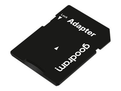 GOODRAM M1AA - Flashminnekort (microSDXC til SD-adapter inkludert) - 128 GB - UHS-I U1 / Class10 - microSDXC UHS-I