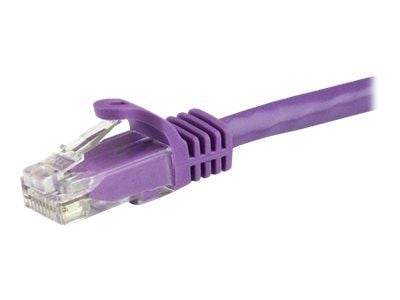 StarTech.com 1.5m CAT6 Ethernet-kaapeli, 10 Gigabit Snagless RJ45 650MHz 100W PoE Patch Cord, CAT 6 10GbE UTP Network Cable w/Strain Relief, Purple...
