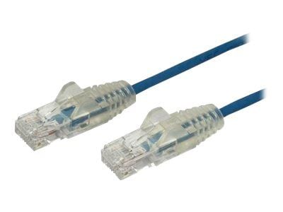 Startech 1m Slim LSZH CAT6 Ethernet Cable, 10 Gigabit Snagless RJ45 100W PoE Patch Cord, CAT 6 10GbE UTP Network Cable w/Strain Relief, Blue, ETL, ...