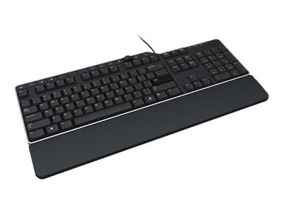 DELL KB522, Standard, Ledningsført, USB - Bemærk: Tysk QWERTZ layout - Sort
