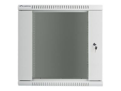 Lanberg - Rack skap - veggmonterbar - grå, RAL 7035 - 12U - 19"