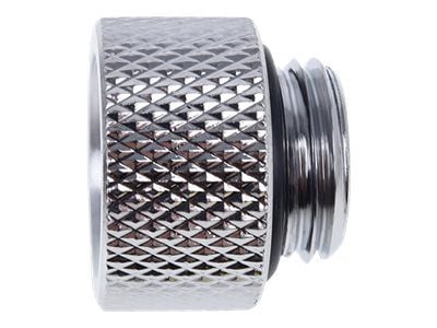 Alphacool Eiszapfen Connector Series Extension - Armatur for væskekjølesystem - sølvnikkel