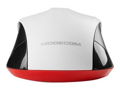 ModeCom MC-M9.1 - Mus - optisk - 4 knapper - kablet - USB - svart, hvit