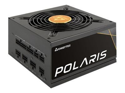 Chieftec Polaris Series 550W - Strømforsyning (intern) - ATX12V 2.4/ EPS12V - 80 PLUS Gold - AC 100-240 V - 550 watt - aktiv PFC
