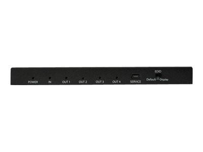 StarTech.com ST124HD202, HDMI, 4x HDMI, 3840 x 2160 pikseliä, Musta, 4K Ultra HD, 60 Hz