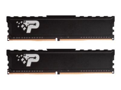 Patriot Signature Line Premium - DDR4 - sats - 16 GB: 2 x 8 GB - DIMM 288-pin - 2666 MT/s / PC4-21300 - CL19 - 1.2 V - ej buffrad - icke ECC