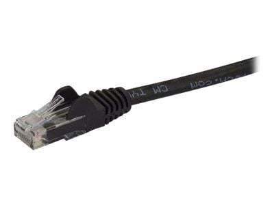 Startech 1.5m CAT6 Ethernet Cable, 10 Gigabit Snagless RJ45 650MHz 100W PoE Patch Cord, CAT 6 10GbE UTP Network Cable w/Strain Relief, Black, Wirin...