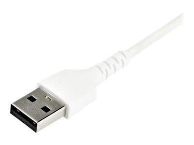 StarTech.com 1m USB A - USB C latauskaapeli, kestävä nopea lataus ja synkronointi USB 2.0 - USB Type C datakaapeli, kestävä TPE takki Aramidikuitu ...