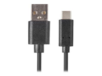 Lanberg - USB-kabel - USB (hann) til USB-C (hann) - USB 3.1 Gen 1 - 1 m - svart