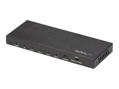 STARTECH.COM HDMI Splitter - 4-Port - 4K 60Hz - HDMI Splitter 1 In 4 Out - 4-veis HDMI Splitter - HDMI Port Splitter