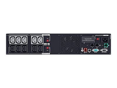 CyberPower Smart App Professional Rackmount Series PR1000ERT2U - UPS (rackmonterbar/ekstern) - AC 220/230/240 V - 1000 watt - 1000 VA - RS-232, USB...