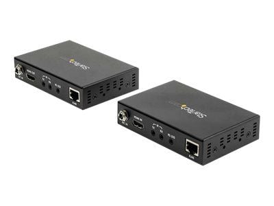 Startech HDMI over CAT6 Extender - 4K 60Hz - 330ft / 100m - IR Support - HDMI Balun - 4K Video over CAT6 (ST121HD20L) - Video/lyd/infrarød-utvider ...