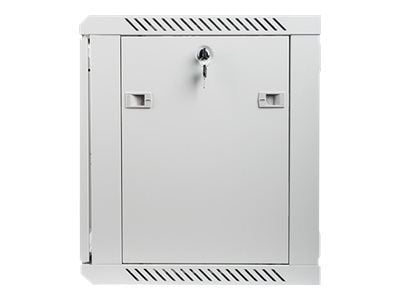Lanberg - Rack skap - veggmonterbar - grå, RAL 7035 - 9U - 19"