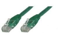 MicroConnect - Nettverkskabel - RJ-45 (hann) til RJ-45 (hann) - 20 m - UTP - CAT 5e - grønn