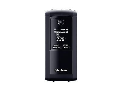 CyberPower Value Pro VP700ELCD - UPS - AC 230 V - 390 watt - 700 VA - RS-232, USB - utgangskontakter: 4 - svart