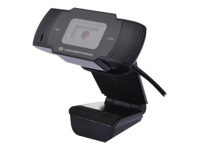 Conceptronic AMDIS03B - Nettkamera - farge - 1280 x 720 - 720p - fastfokal - lyd - USB 2.0 - DC 5 V
