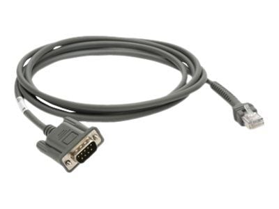 Zebra - Serielt kabel - DB-9 (han) til RJ-45 (han) - 2.13 m - for Symbol LS2208