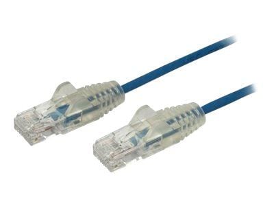 Startech 1.5m Slim LSZH CAT6 Ethernet Cable, 10 Gigabit Snagless RJ45 100W PoE Patch Cord, CAT 6 10GbE UTP Network Cable w/Strain Relief, Blue, ETL...