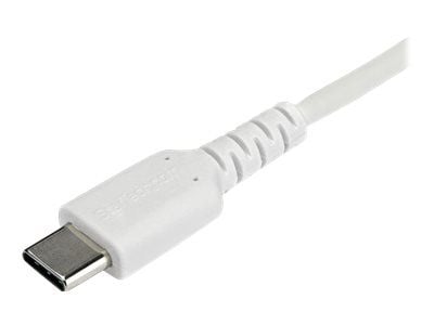 StarTech 2 m USB-C-kabel -&nbsp;vit - USB-kabel - USB-C (hane) rak till USB-C (hane) rak - Thunderbolt 3 / USB 2.0 - 2 m - vit